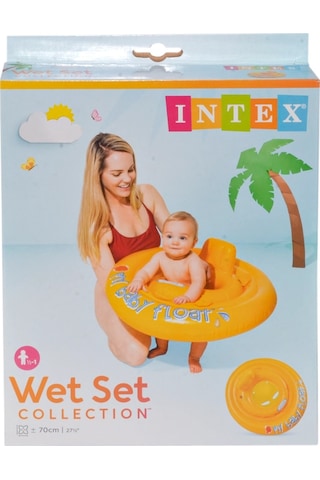 Mey İthalat Ibf56585 İntex Sarı Baby 70 Cm 6-12 Ay Çok Renkli