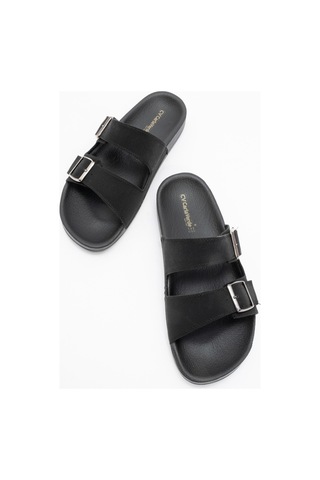 Carlaverde Anatomic Erkek Terlik 206005 Sıyah Siyah