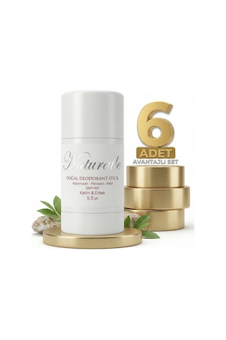 Naturalive Kokulu Doğal Deodorant Stick 6x50 Gr