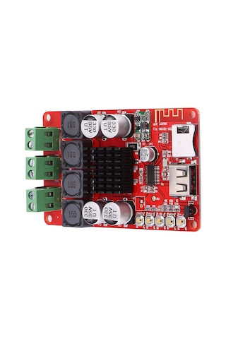 Konesam Tpa3116 Bluetooth Ses Güçlendirici Kartı 50w+50w, Uzaktan Kumanda, Mikrofon Desteği, Usb/tf Kart, Flac/wav/mp3/wma Decoder, Soğutucu Levha