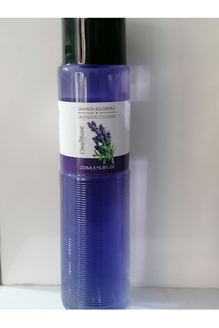 Cleanrose Lavanta Kolonyası Cam Şişe 200ml