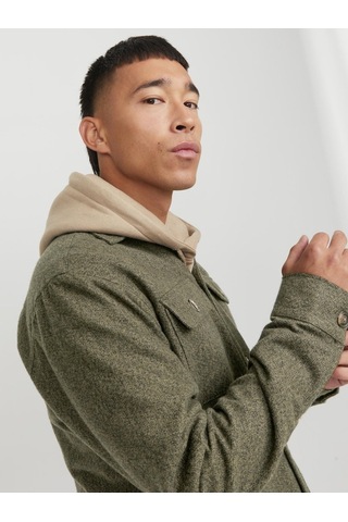 Jack & Jones Jcoblack Melange Darren Gömlek 12244891 Yeşil