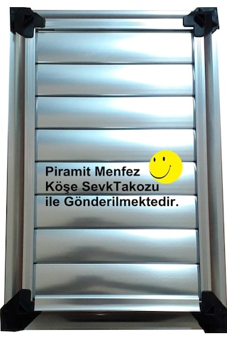 Alüminyum Menfez Parlak Yüzeysel Yapıştırma Kolsuz Hareket (33604704)