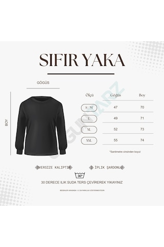 Uyguntarz Unisex Sevimli Marshmallows Baskılı Oversize Sweatshirt Gri