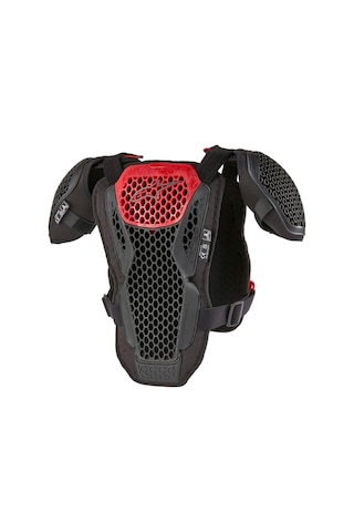 Alpinestars Bionic Action Genççocuk Üst Koruma Siyah Beyaz Kırmızı