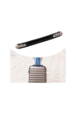 Homyl Bavul Sapı Tutacağı Sağlam Taşıma Kutu Seyahat Çantası Için Siyah Çok Renkli