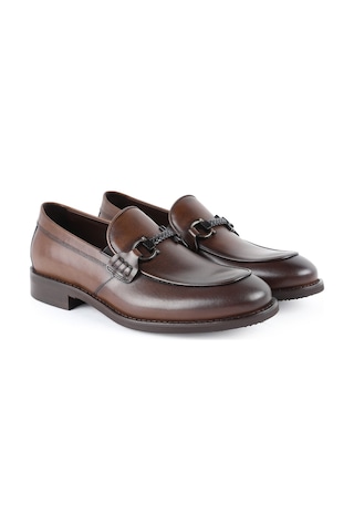 Libero L5191 Loafer Erkek Ayakkabı Kahve Ceviz