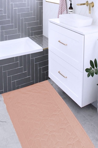 Mira Home Banyo Ayak Havlusu % 100 Pamuk Desenli 50x70 Cm Soft 001