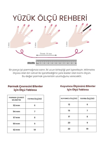 Bronz Yüzük Kristal Taşlı Bronz
