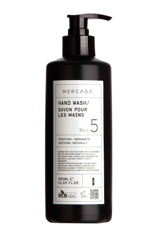 Mercada Siyah No 5 Purifying And Soothing Hand Wash 380 Ml Bergamot Ve Patçuli Özlü El Sabunu