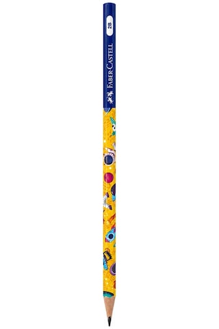 Faber Castell Uzay Macerası Kurşun Kalem 2b Çok Renkli