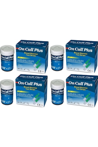 On Call Plus Kan Şeker Ölçüm Çubuğu 200 Adet On Call Plus Kan Şeker Ölçüm Çubuğu 200 Adet