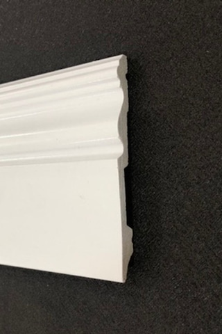 Diecor Dekoratif Boyanabilir 1 Adet 12cm Polistren Süpürgelik Turkuaz Model:xa302