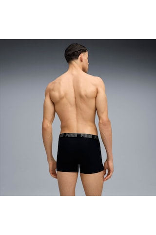Puma Kısa Kesim Erkek Boxer 2li Paket 938320 03 Gri