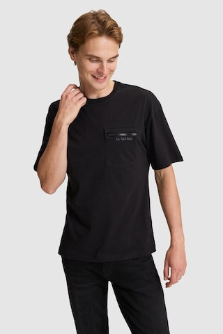 U.s. Polo Assn. Erkek Siyah Tişört 50326949-vr046