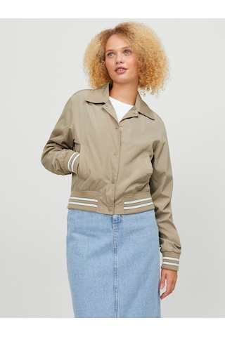 Jjxx Jxopal Varsıty Bomber Otw Kadın Bej Mont - 12248534