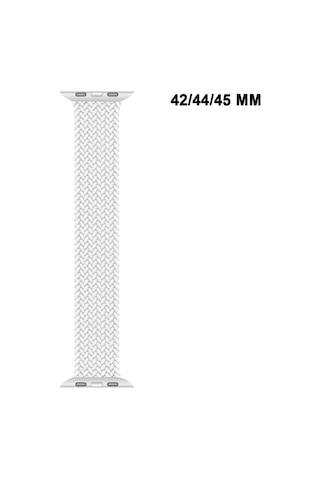 Apple Watch Uyumlu 1/2/3/4/5/6/se/7/8/9seri 42/44/45/49mm Solo Loop Kordon Kayış Silikon Sbeden Mt94