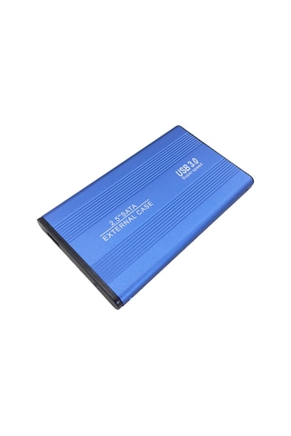 2.5 İnç Usb 3.0 Sata Harddisk Hdd Kutusu 5 Gbps + Mavi