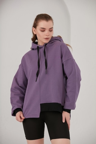 Alexander Gardi Alexandergardı Yanları Yırtmaçlı Sweatshirt (B22-37600)