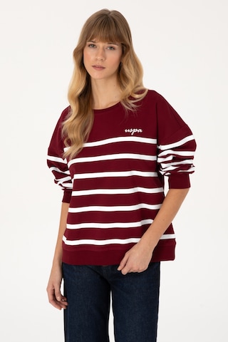 U.s. Polo Assn. Kadın Bordo Sweatshirt 50313572-vr014 Bordo