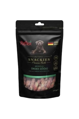 Reflex Ördek Göğsü Brokolili Köpek Ödülü 170 Gr