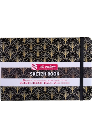Talens Art Creation Deco Sketch Book Eskiz Defteri 140 Gr 21x14.8 Cm 80 Yaprak 9314155m