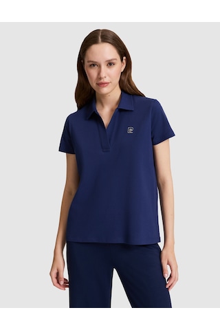 Pierre Cardin Kadın Lacivert Tişört Basic 50325465-vr033