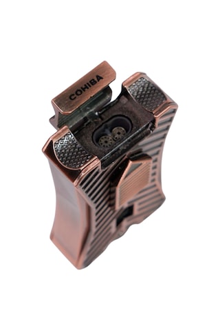 Cohiba Çift Torch Pürmüz Bronz Puro Çakmağı