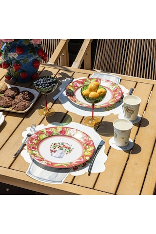 Picnic Kağıt Amerikan Servis 39x41 Cm 12'li Paket Beyaz
