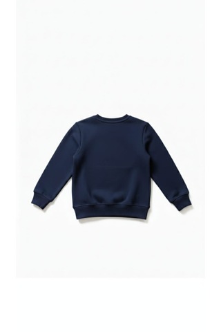 Coupon Çocuk Sweatshirt / Logo Baskılı Lacivert
