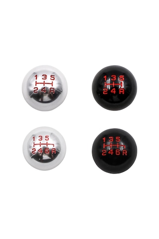 Yifomall "honda Civic Fd2 Type-r İçin 5 Vitesli Dayanıklı Metal Vites Topuzu - Kolay Montaj" Siyah