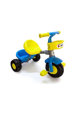 3 Tekerlekli İlk Bisikletim Pedallı Boni Bike Kırmızı-mavi
