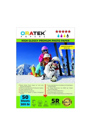 Epson 101 L14150 Evertday Premium Parlak 13 x 18 CM Fotoğraf Kağıdı 300 G 50 Adet