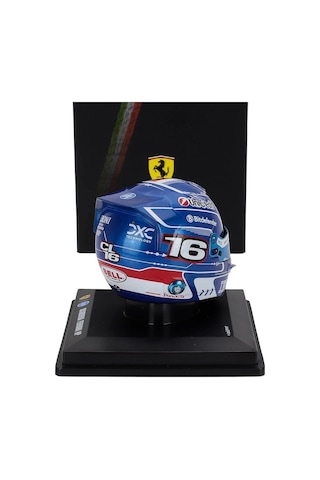 Looksmart Ferrari Sf-25 Charles Leclerc Miami Gp 2025 Diecast Kask 1/5