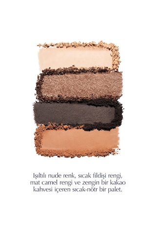 Estee Lauder Göz Farı - Pure Color Envy Luxe Eyeshadow Quad Göz Far Paleti - Renk: 04 Desert Dunes - 6 G