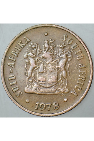 Güney Afrika 1 Cent 1978.