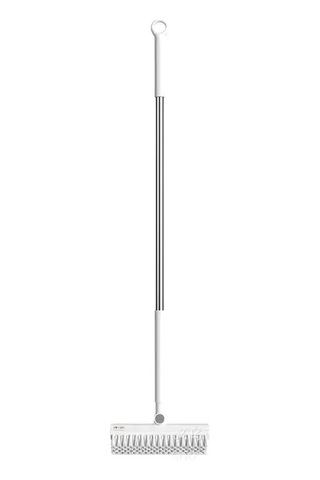 Konesam Mutfak Ve Banyo İçin Çok Amaçlı V-şekilli Boşluk Fırçası - Zemin, Köşe Ve Duvar Temizliği Beyaz Diğer