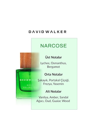 David Walker Niche Narcose Erkek Parfüm EDP 50 ML