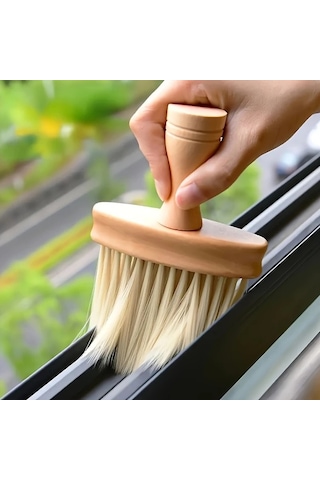 Willowhaven 1 Adet Manuel Toz Alma Fırçası: Ergonomik Sap, Çıkarılabilir Başlık, Çok Yüzeyli Ev Ve Araç Temizliği İçin