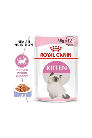 Royal Canin 85Gr KITTEN JELLY Yavru Yaş Kedi Maması 12Adet