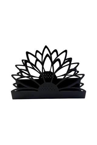 Glare Peçetelik Ayçiçeği Mat Siyah Siyah