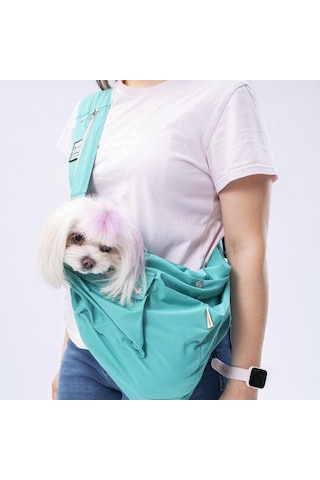Pawstar Mint Crossbody Çanta Kedi Köpek Taşıma Çantası