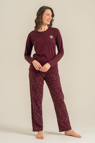 Arnetta Kadın Shine Bright Little Star Mor Uzun Kol Pijama Takım Ar3775-s-v1 Ar3775-s-v1
