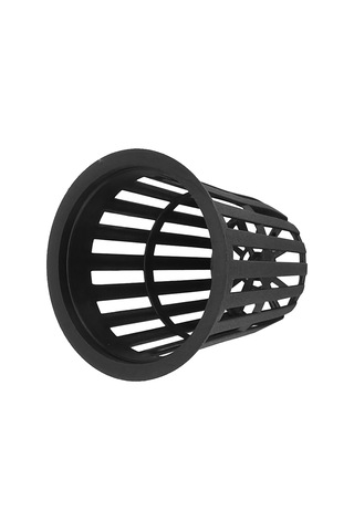 Ximistore9 10 Adet Siyah Plastik Hidroponik Bitki Sepeti 5.5cm - Toprak Olmadan Üretim İçin Dayanıklı Ve Havalandırıcı