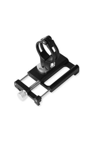 GUB AL6063 CNC G-85 Kr01 Bisiklet Motorsiklet Gidon Metal Vidalı Siyah Telefon Tutucu