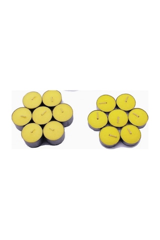 Sarı Tealight Mum 50 Adet Sarı