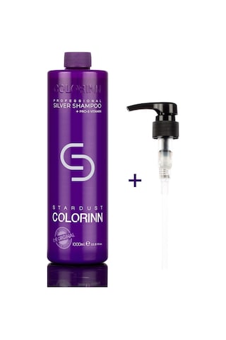 Colorinn Stardust Silver Şampuan Mor Şampuan 1 L