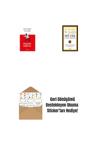Filistin Sorunu + Müzik Üzerine Görüşler + Okuma Sticker'ları