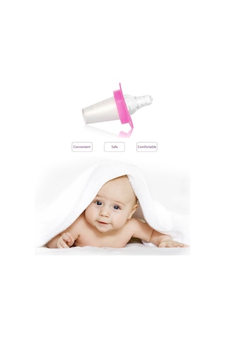 Qingmipy Bebek İlaç Verme Aparatı: Yumuşak Emzikli, 10ml Ölçü Kapaklı, Renk Seçeneği İle Kolay Ve Güvenli İlaç Kullanımı