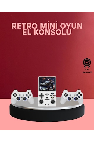 Kablosuz Kollu El Oyun Konsolu Tv Bağlantı Destekli